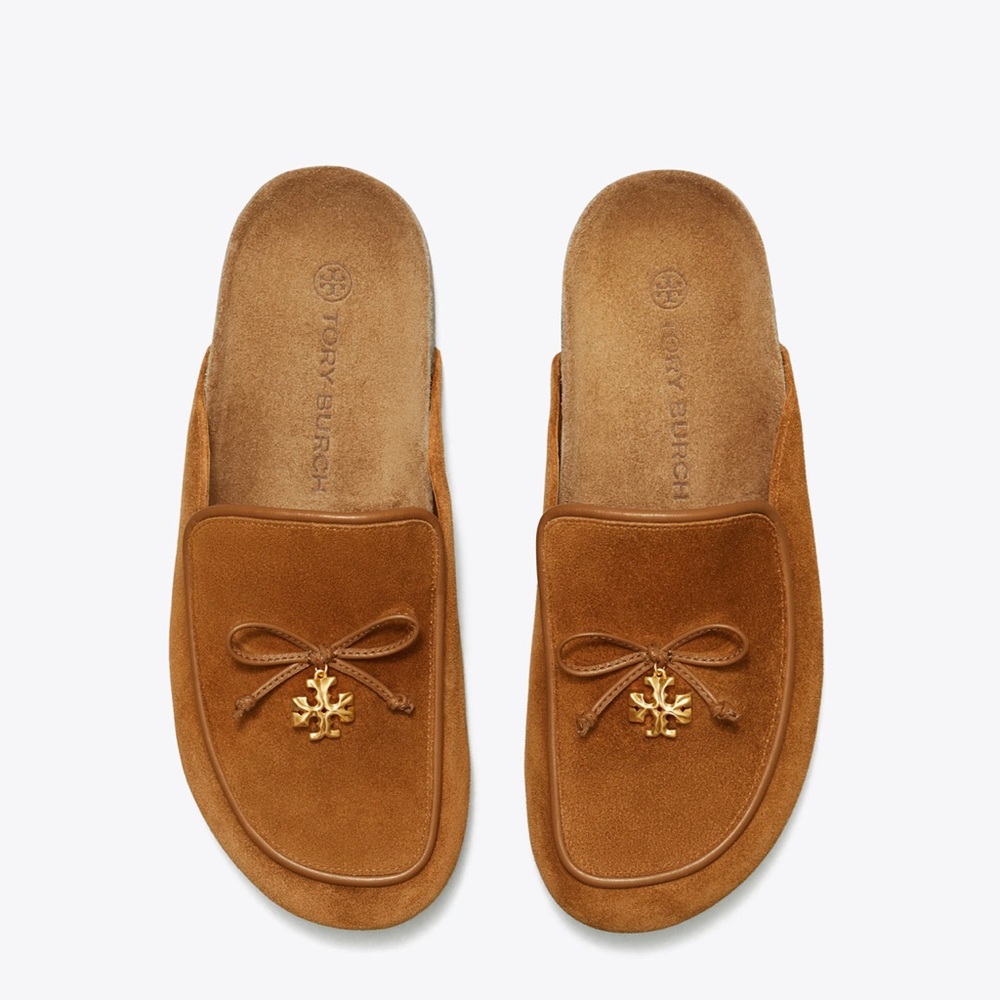 Tory Burch Charm Mule Caramel